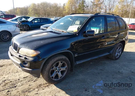 2005 BMW X5 3.0I from USA, damaged, VIN 5UXFA13565LY14758